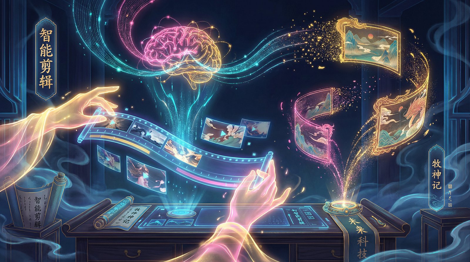 萝莉岛 AI视频剪辑技术